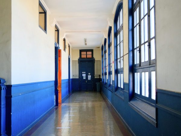 Espacios y dependencias de la Escuela Salvador Sanfuentes