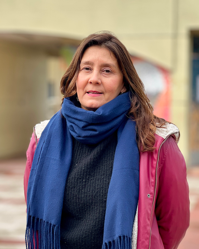 Retrato de Karyn Ovalle De la Rosa, Coordinadora del Programa de Integración Escolar