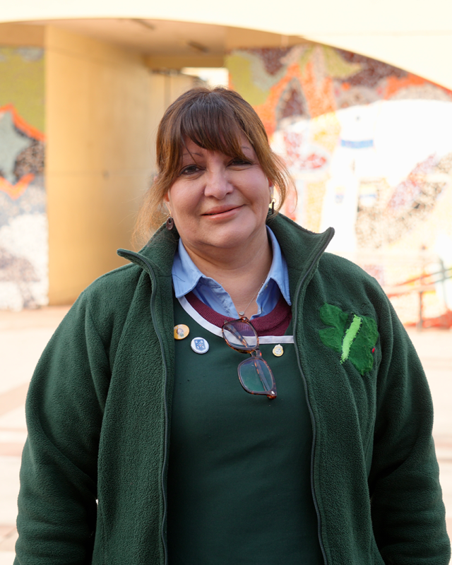 Retrato de Loreto Aravena Rubio, Coordinadora de Ciclo Inicial